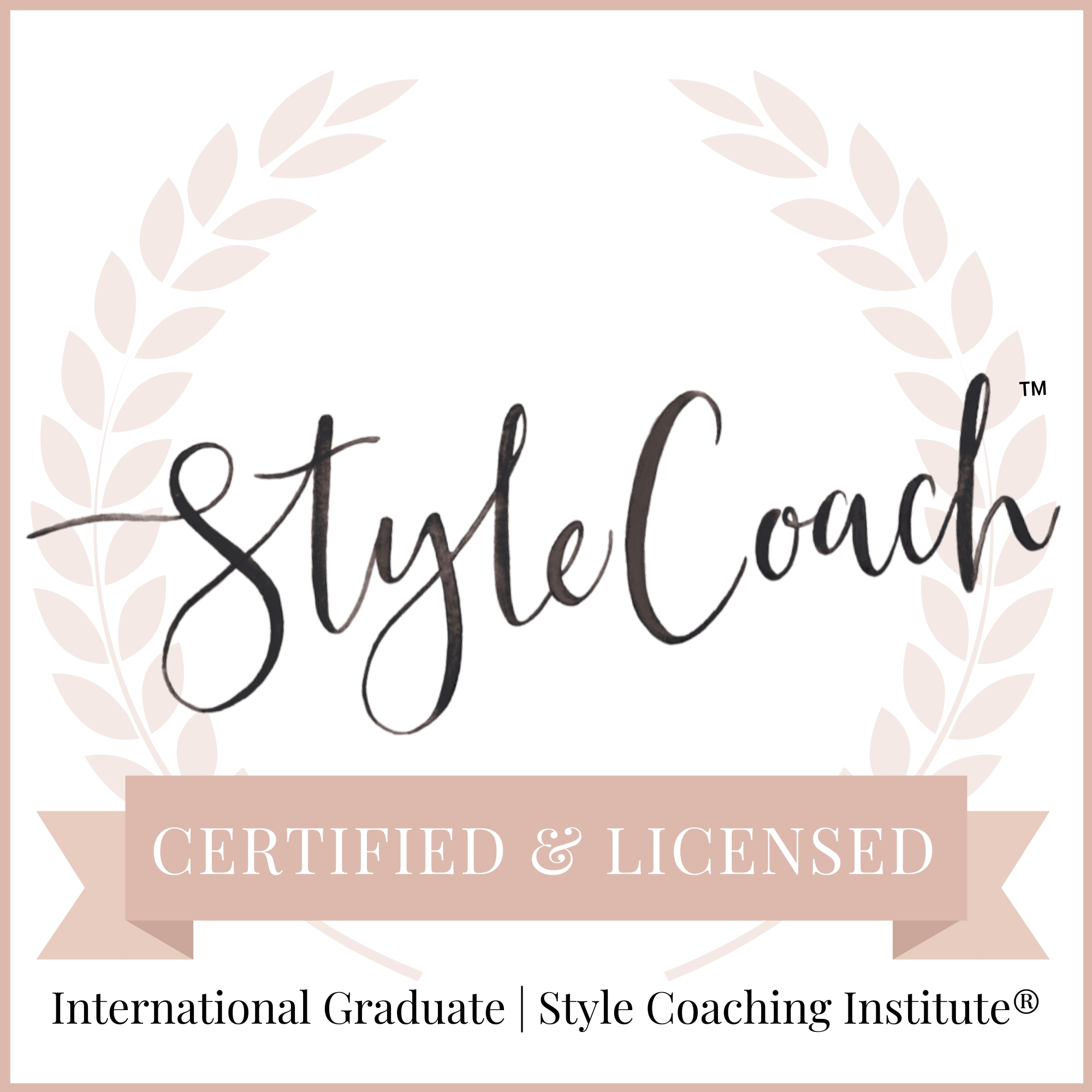 Style Coach certified and licensed